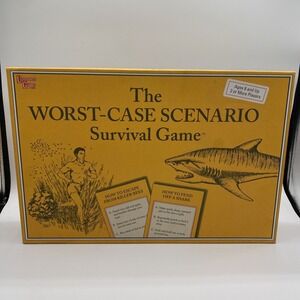 University Games Complete 2001 The Worst-Case Scenario Survival (Board) Game
